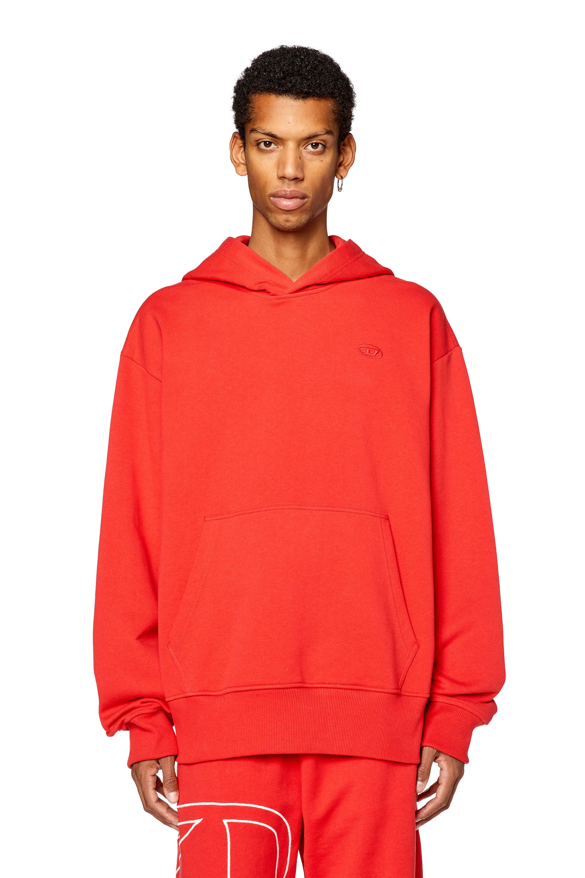 【DIESEL】S-macs-hood-megoval-d Diesel - S-Macs-Hood-Megoval-D Hoodie | HBX - Globally