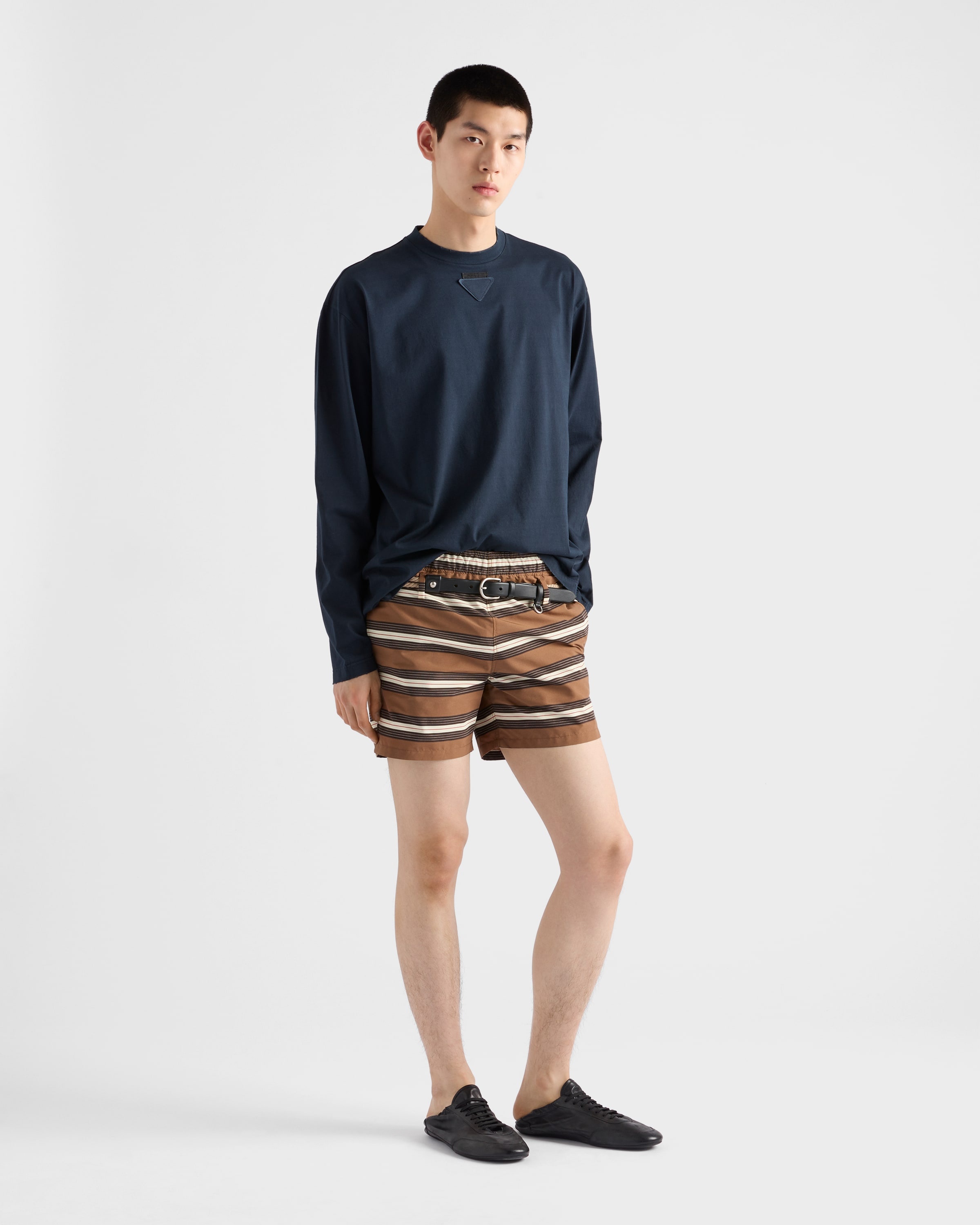 Technical fabric swim trunks - 2