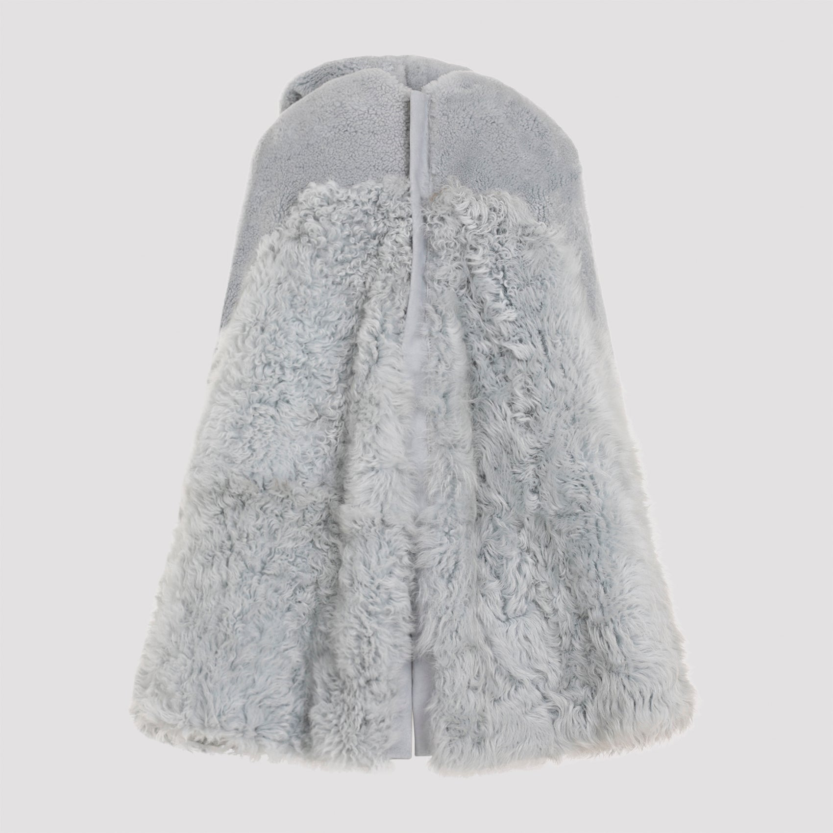 Rick Owens Short Masto Shearling Cape Women - 2