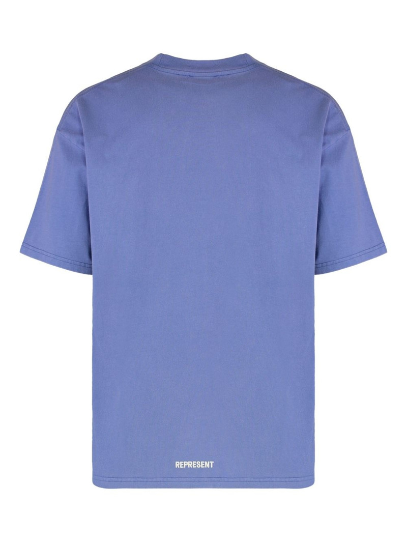 REPRESENT logo-print cotton T-shirt outlook