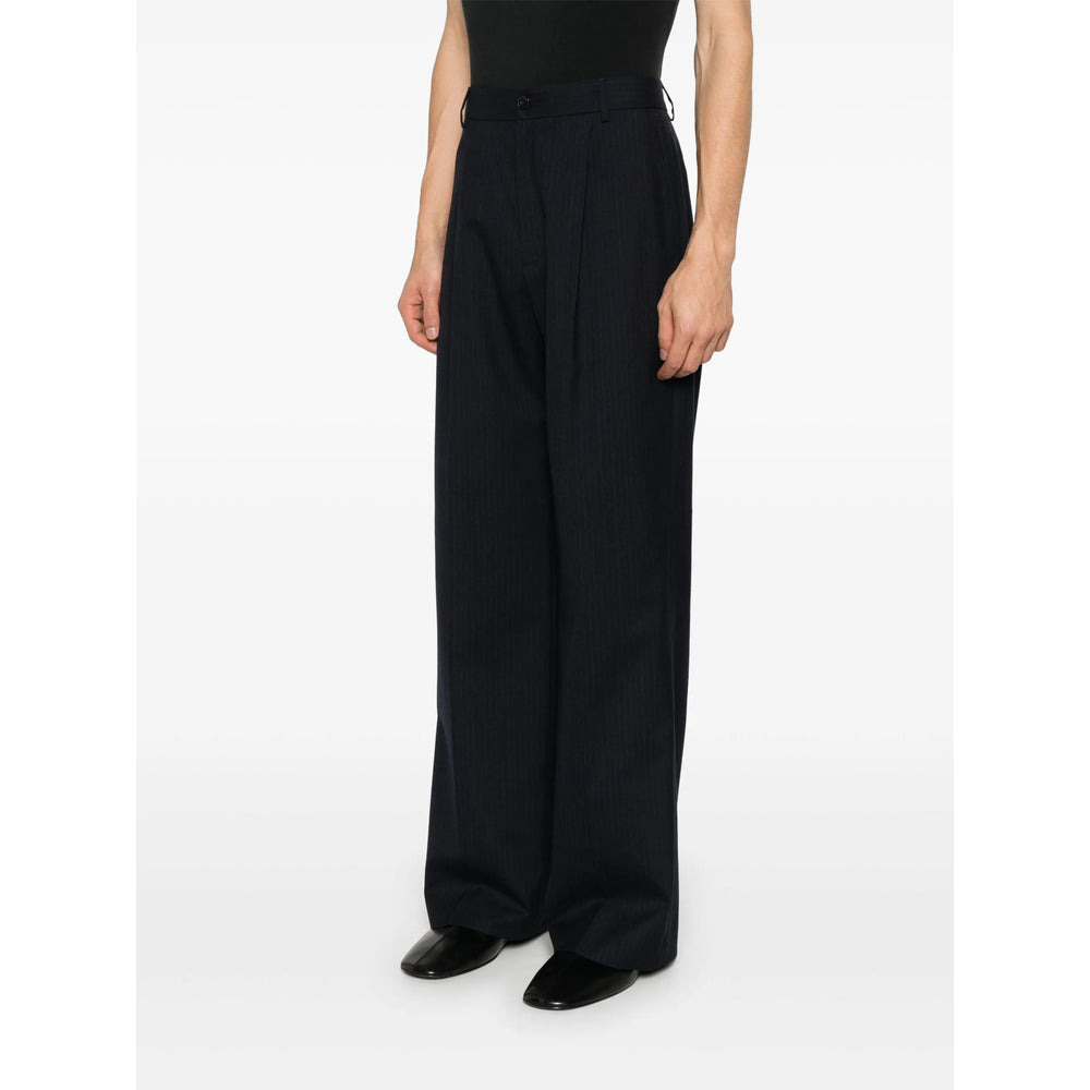 Dries Van Noten Blue Trousers - Regular & Straight-Leg Trousers Men - 4