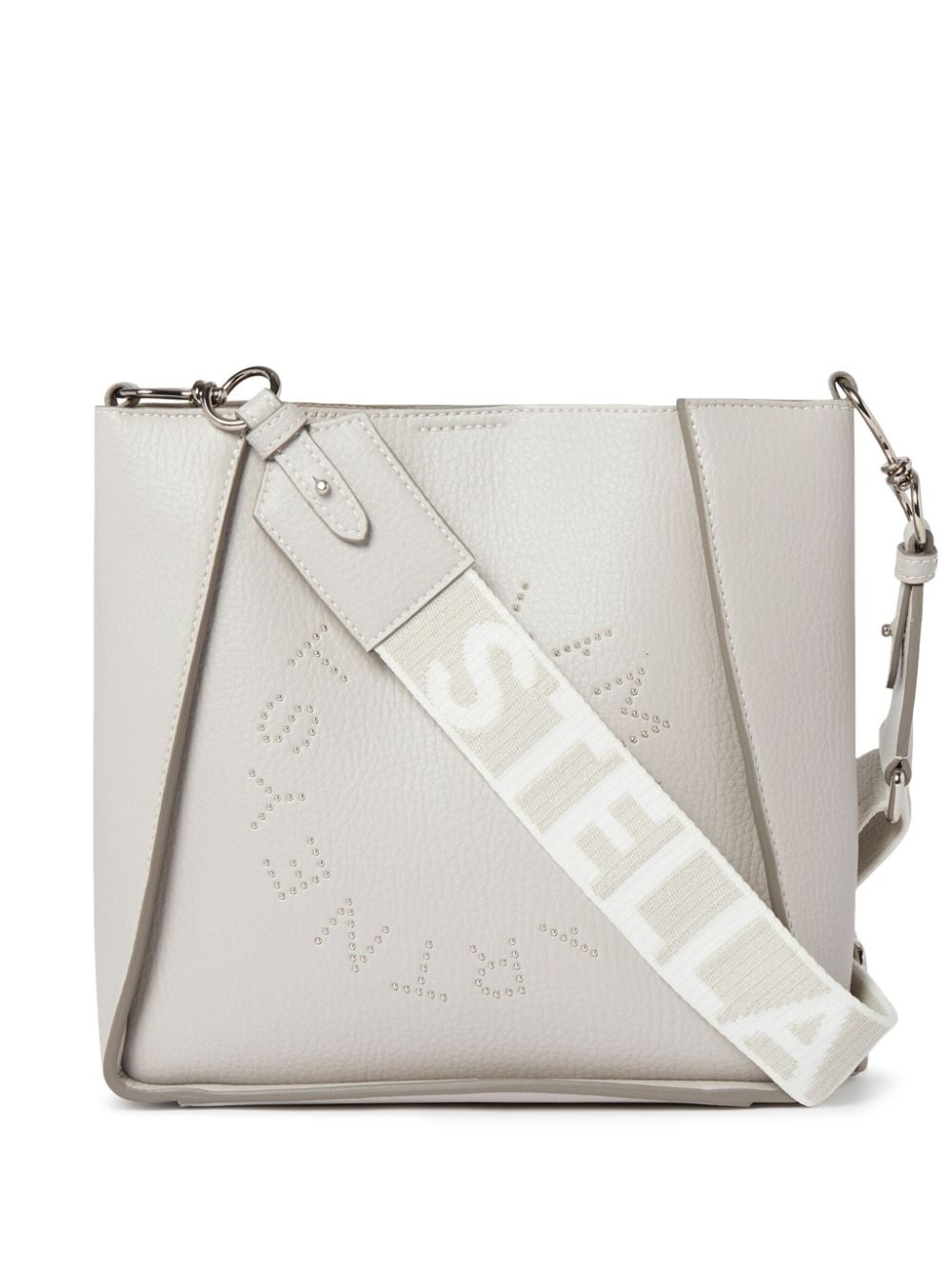 Stella Logo vegan-leather shoulder bag - 1