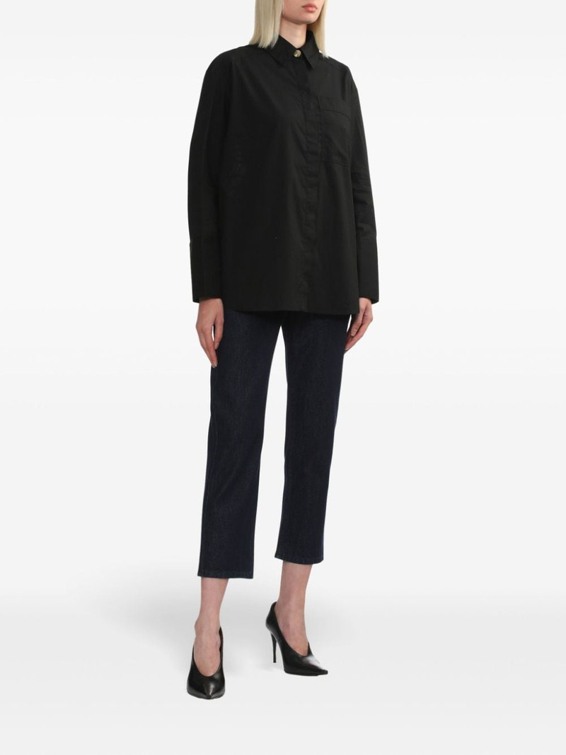 Aje. floral-lace detailing shirt outlook