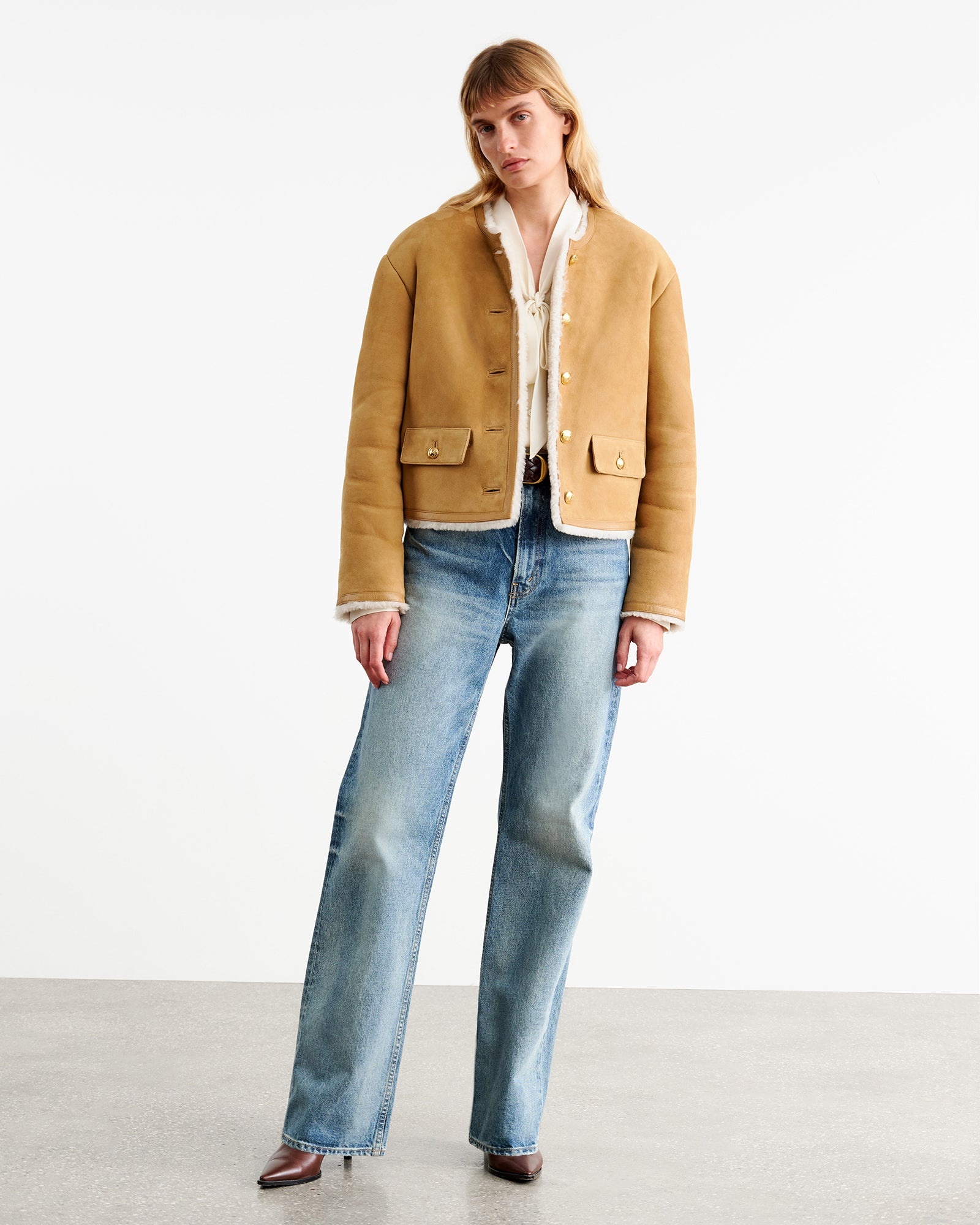 Zanie Shearling Jacket - 4