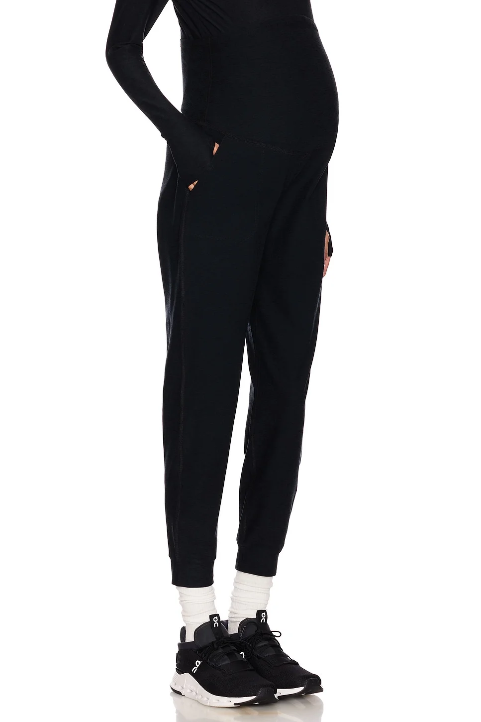 Spacedye Beyond The Bump Maternity Midi Jogger - 1
