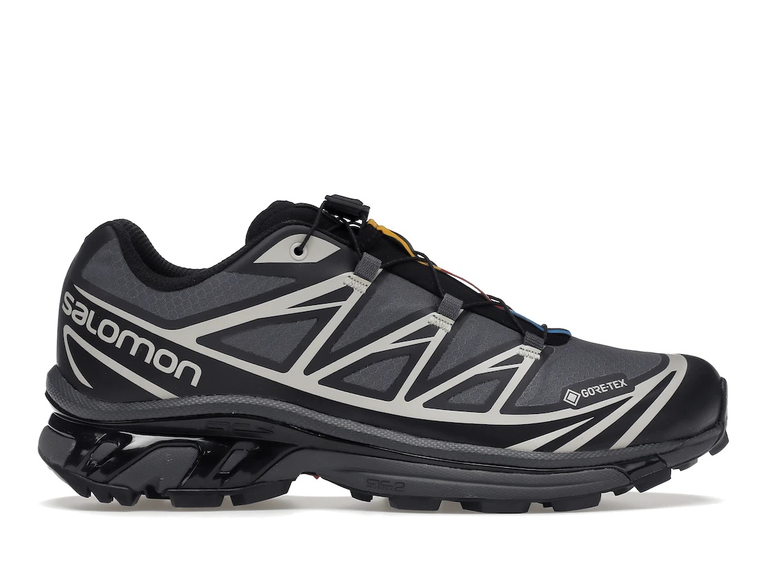 Salomon XT-6 Gore-Tex Black Lunar Rock - 1