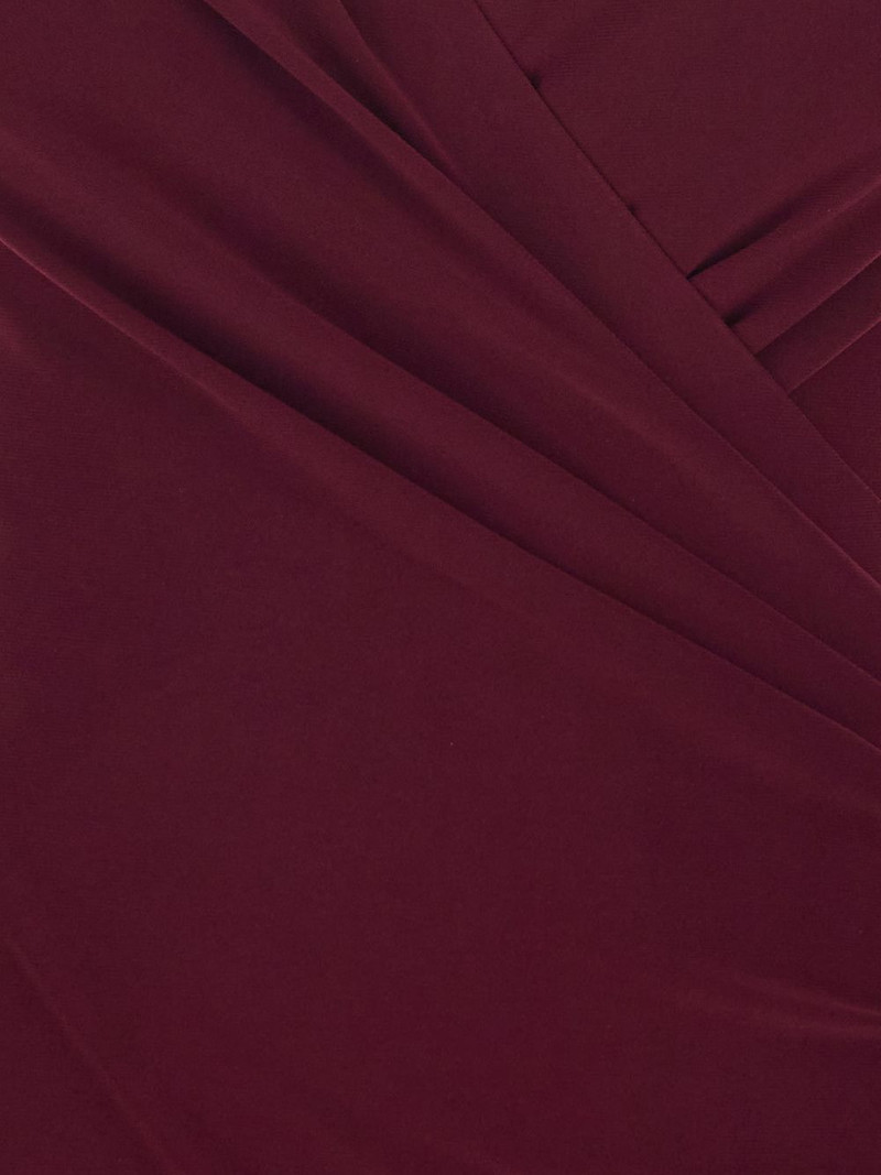halterneck draped dress 3
