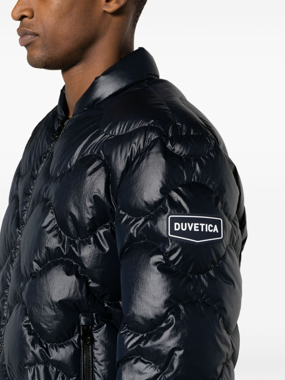 quilted padded bomber jacket - 5