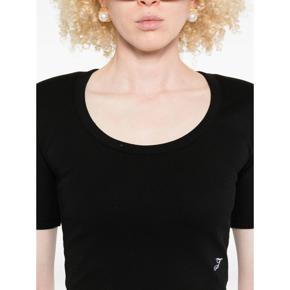 Jacquemus Black Tops - T-Shirts & Jerseys Women - 5