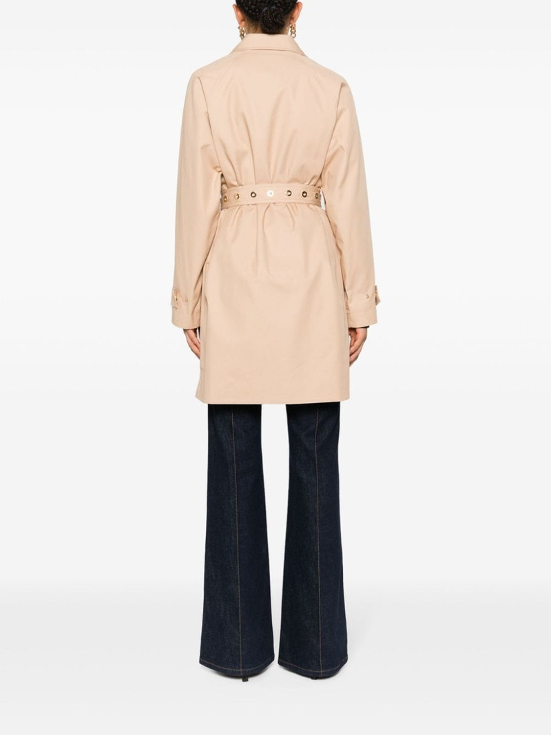 twill midi trench coat 4