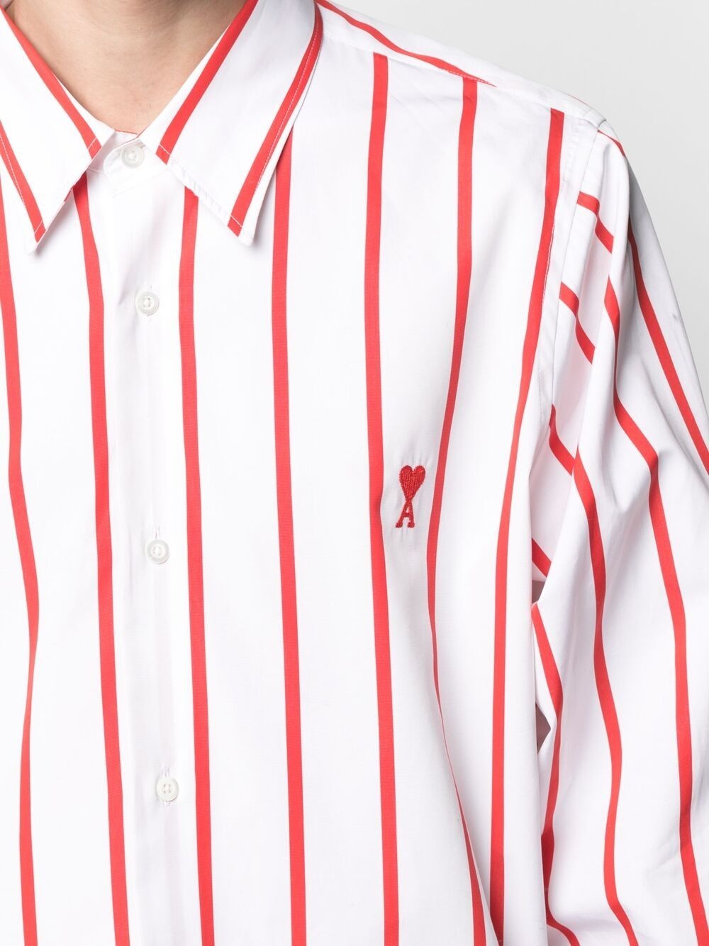 Ami de Coeur striped shirt - 5