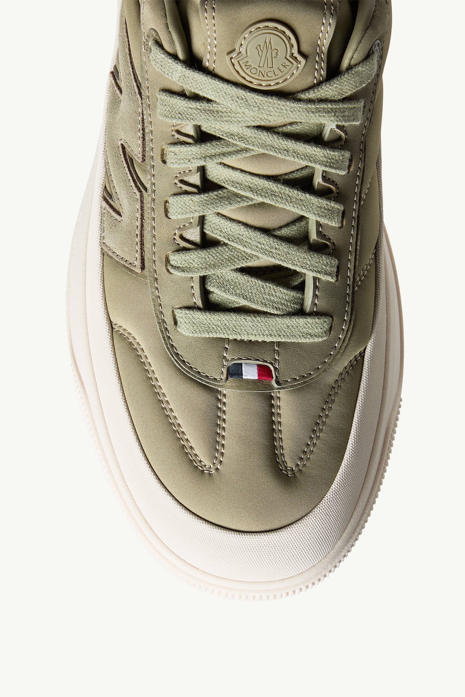 Moncler Altive Nubuck & Suede Sneakers - 3