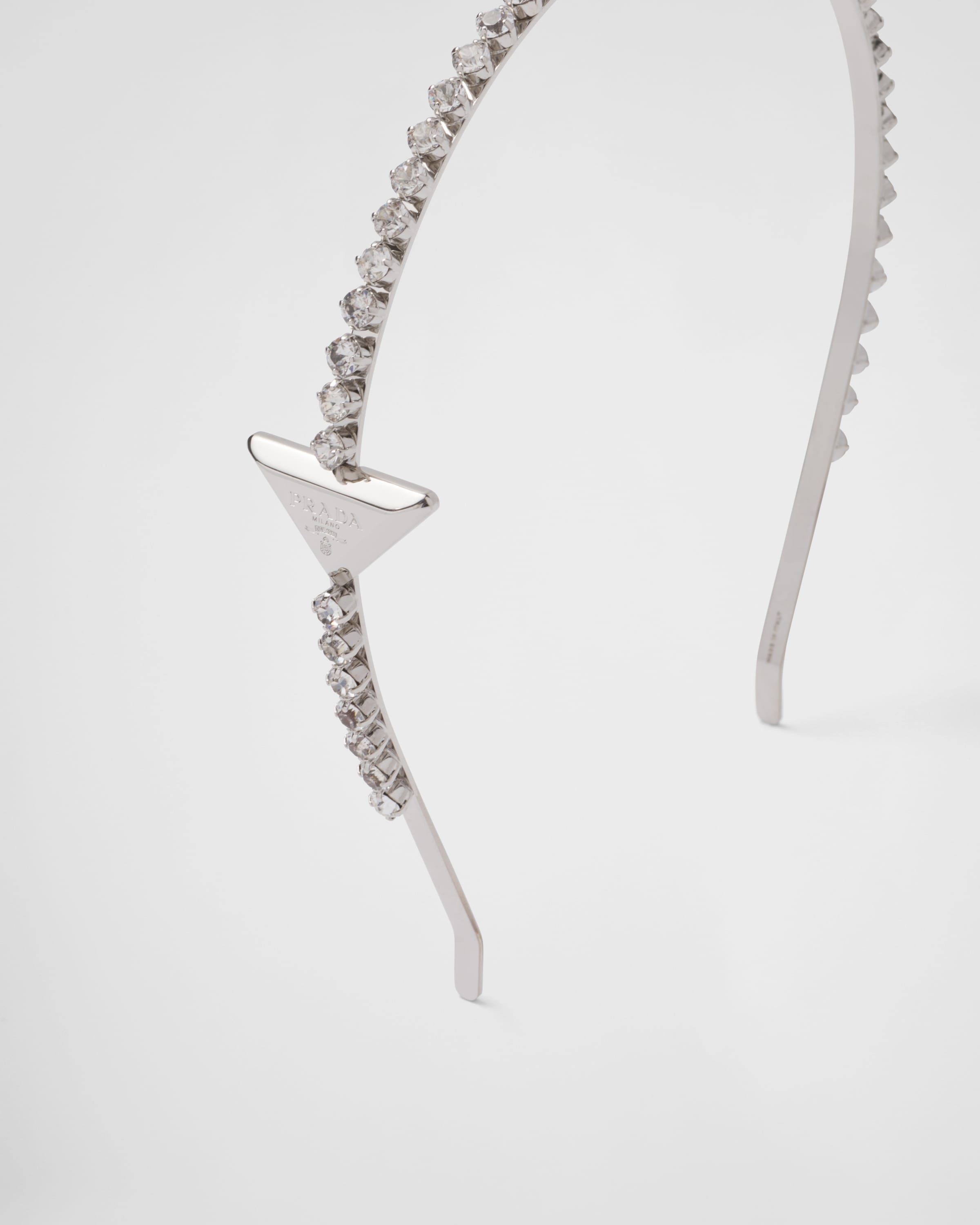 Embellished brass headband - 3
