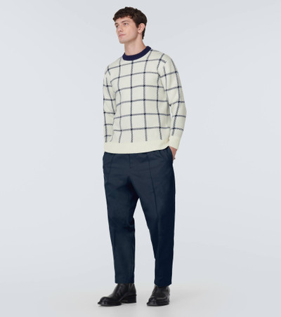 JW Anderson Ribbed-knit wool sweater outlook