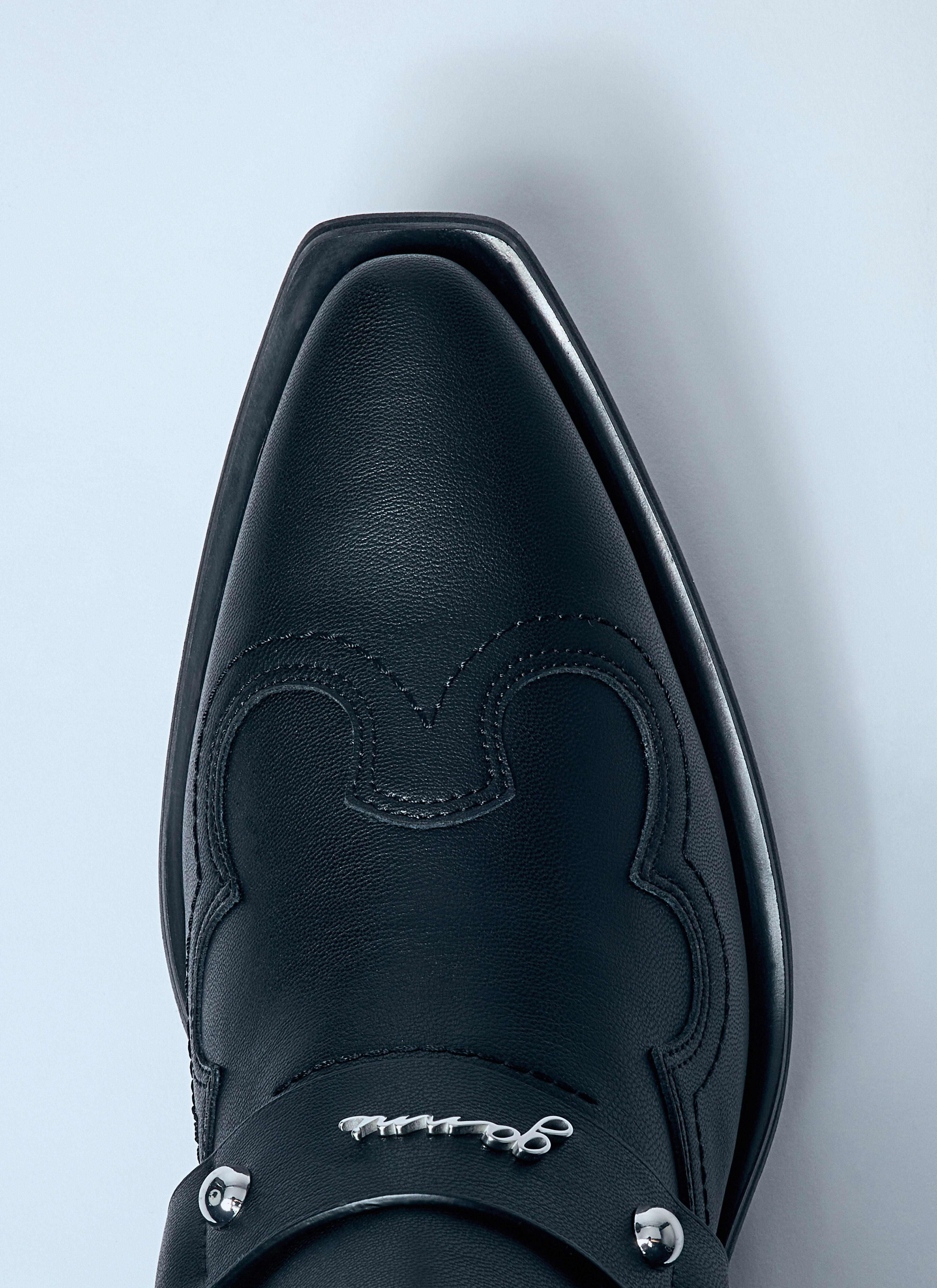 Low-Cut Western Chelsea Boots - 5