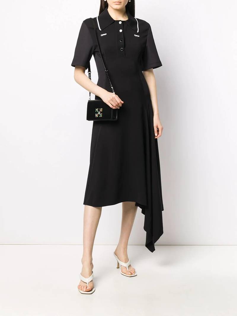Off-White polo shirt dress outlook