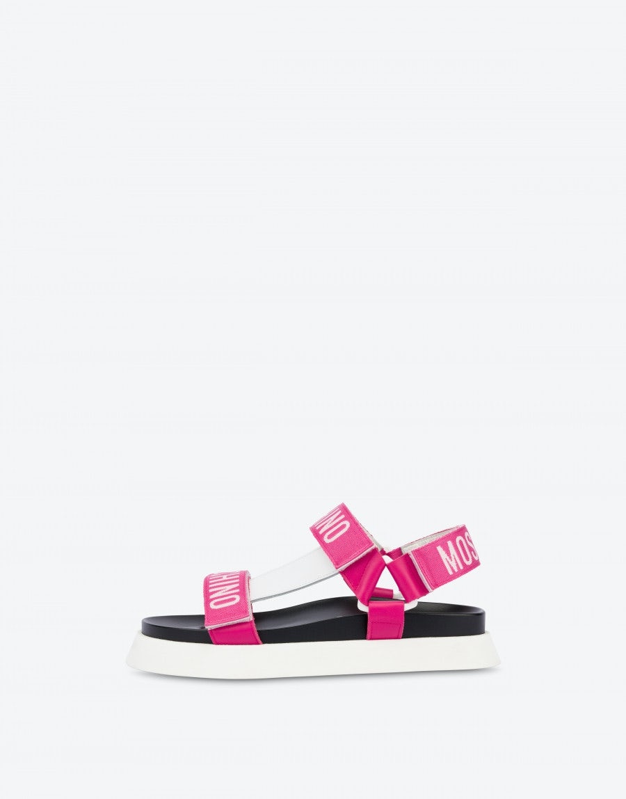 LOGO TAPE SANDALS - 2