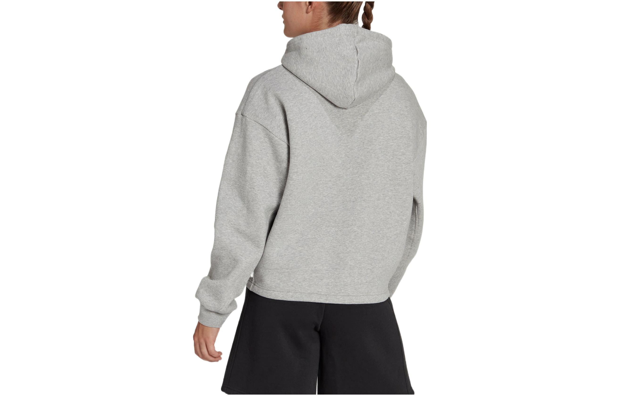 (WMNS) adidas All Szn Hoodies 'Grey' HC8836 - 2