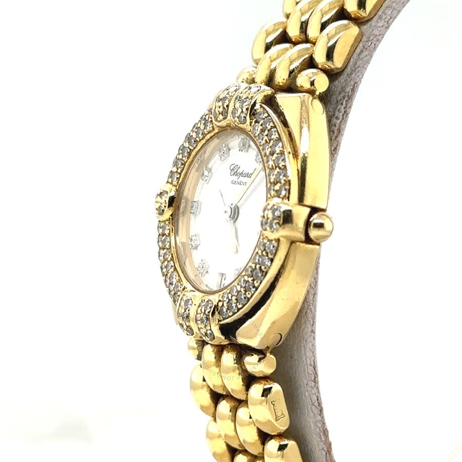 Pre-owned Chopard Gstaad Quartz Diamond White Dial Ladies Watch 32/5120-11 - 4
