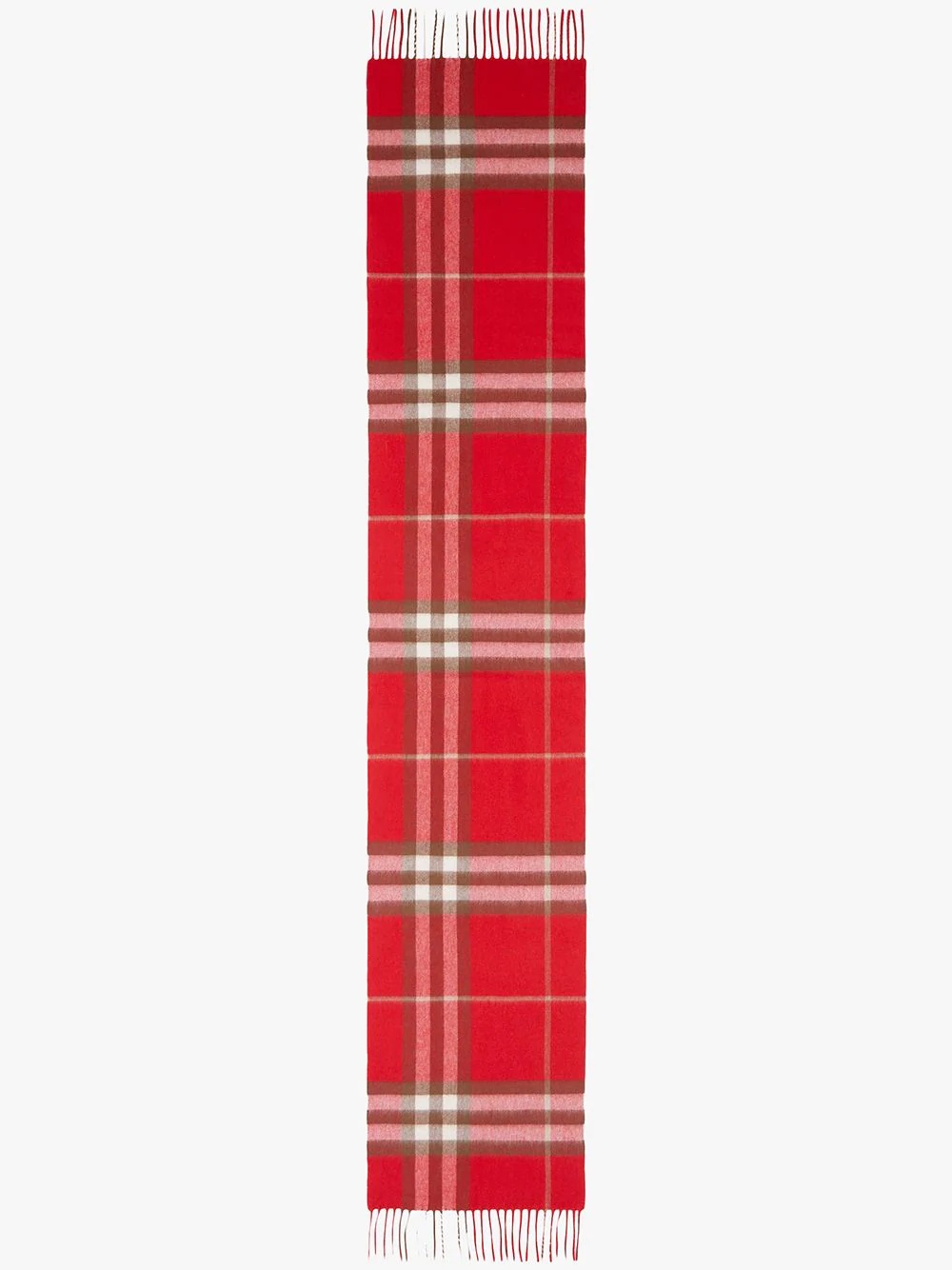The classic check cashmere scarf - 3
