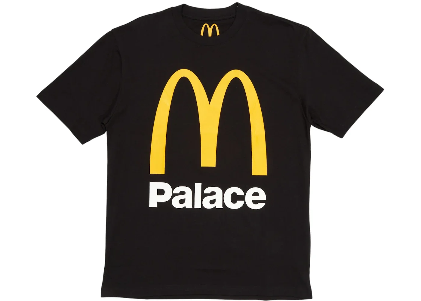 Palace x McDonald's Logo T-shirt Black - 1