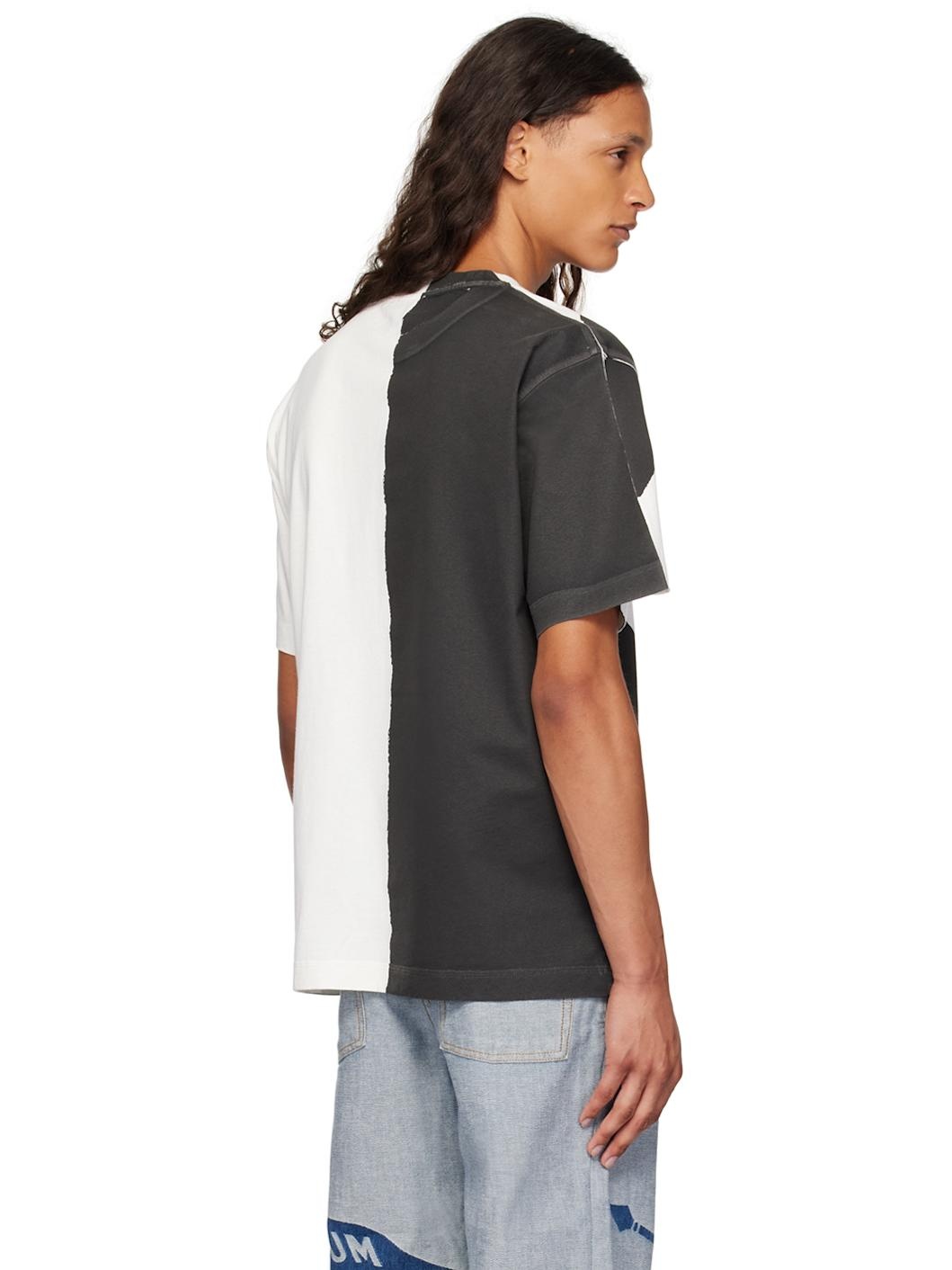 Black & White Organic Cotton T-Shirt - 3