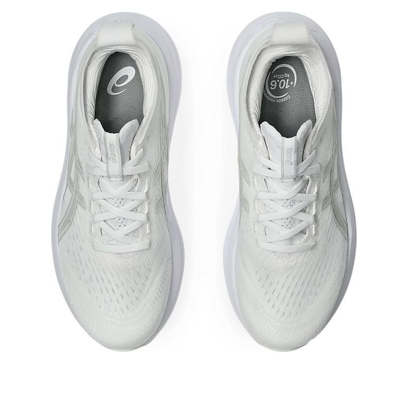 (WMNS) ASICS Gel-Nimbus 27 'White Glacier Grey' 1012B753-100 - 4