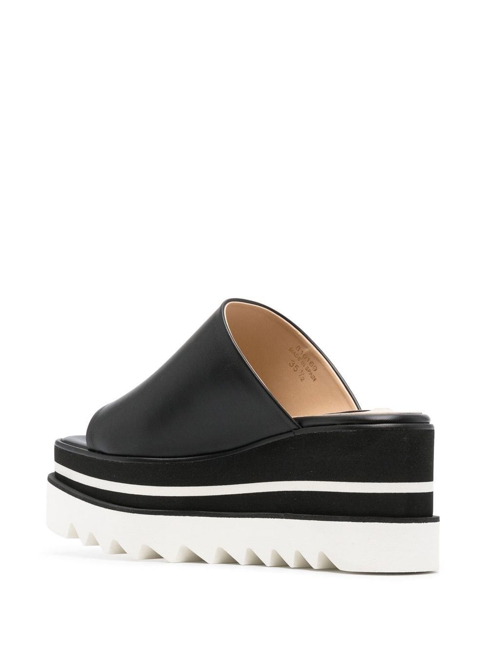 platform-sole slip-on sandals - 3