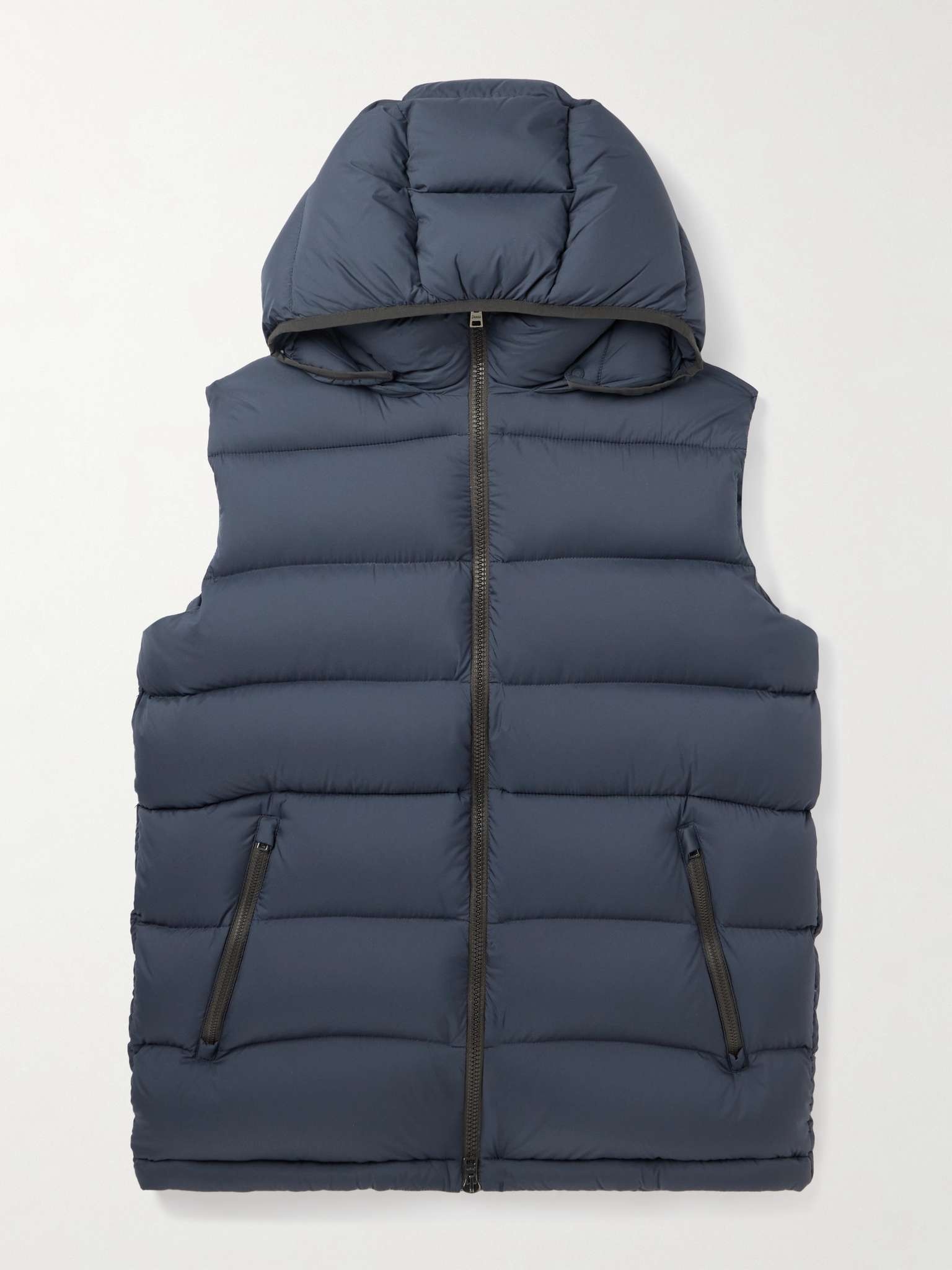 Quilted Padded Nylon Gilet - 1