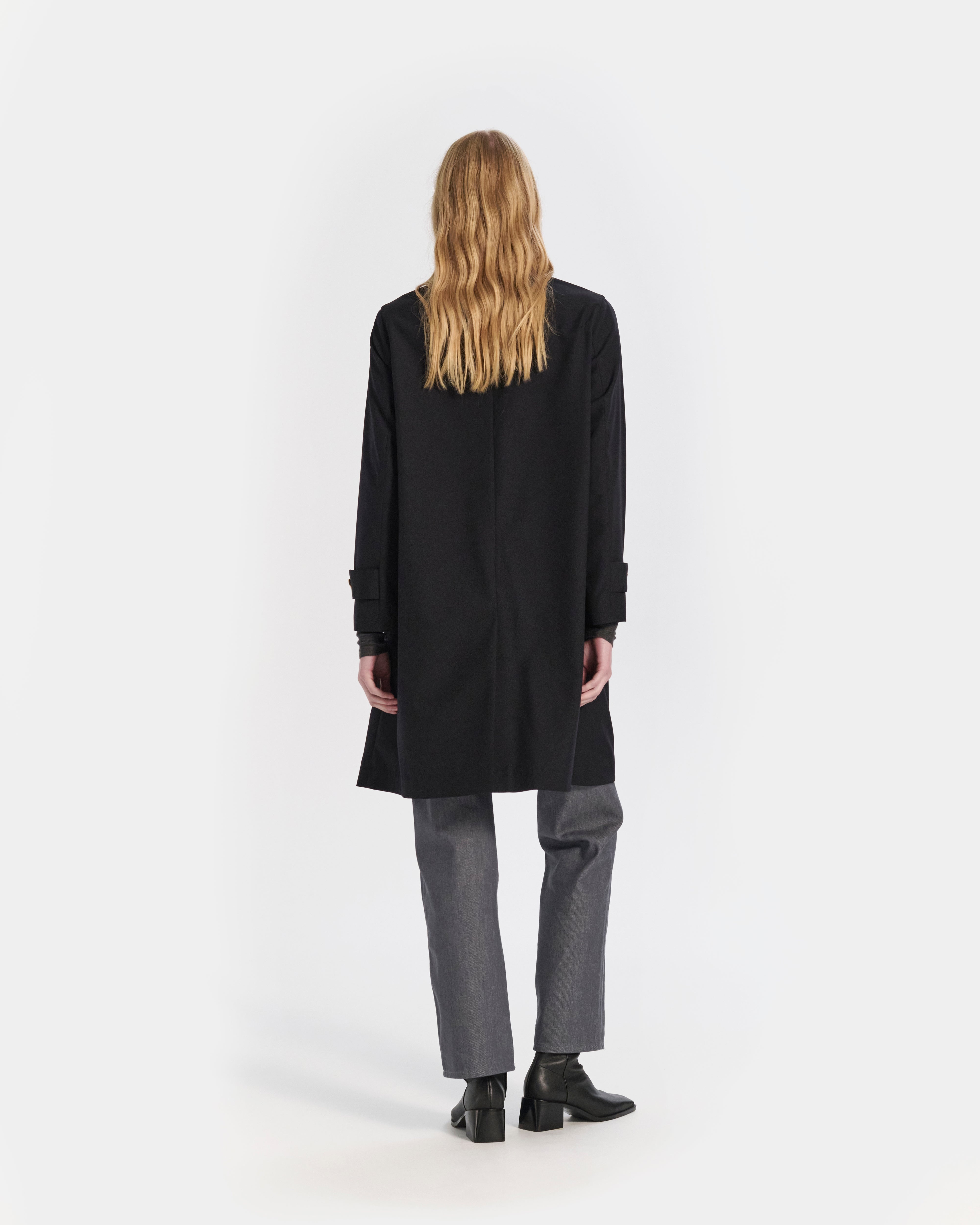 Banton Wool 3/4 Length Coat - 3