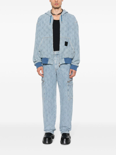 Givenchy 4G-motif straight-leg jeans outlook