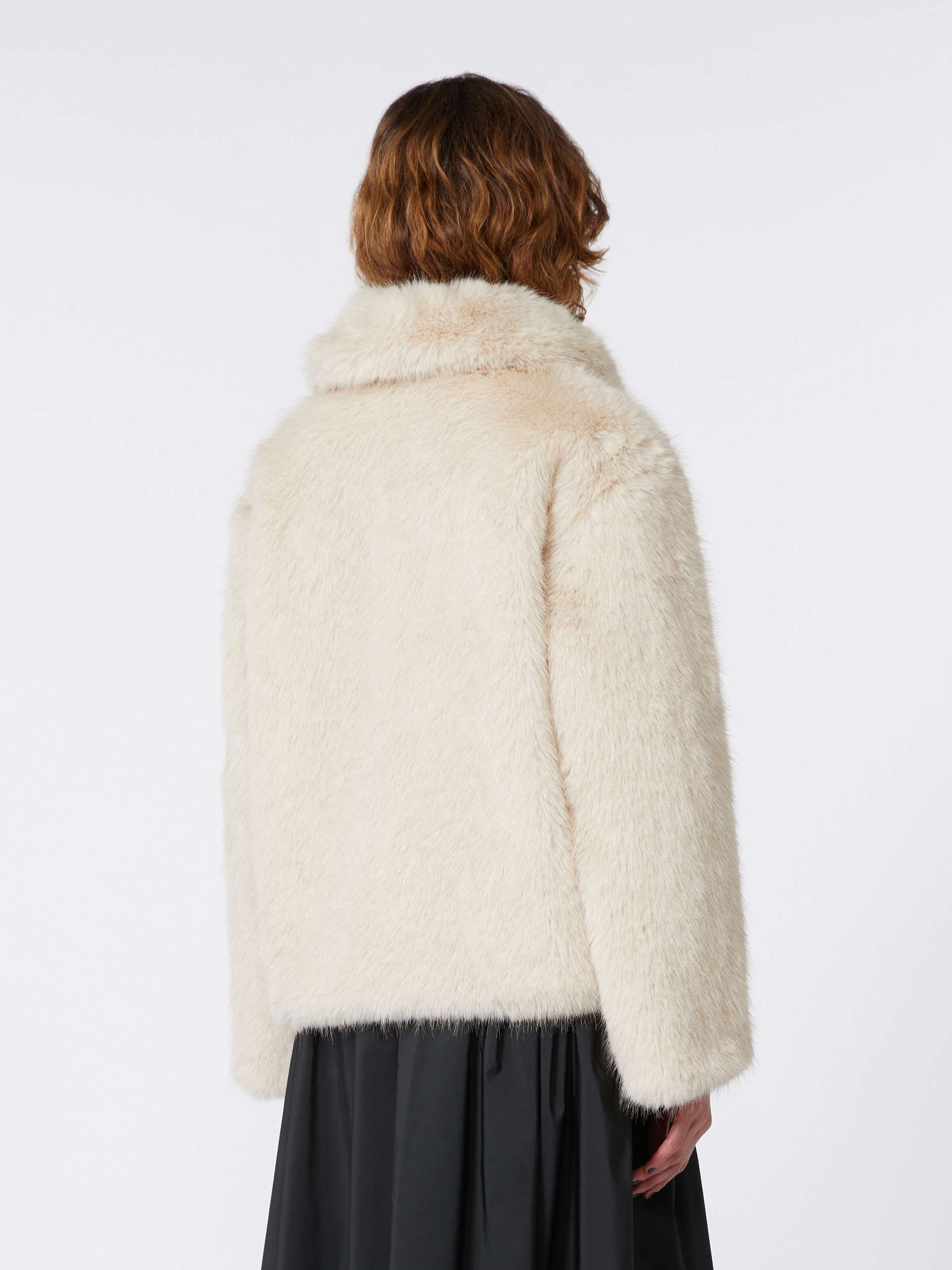 BRENTA1234 Soft-feel cropped jacket - 4