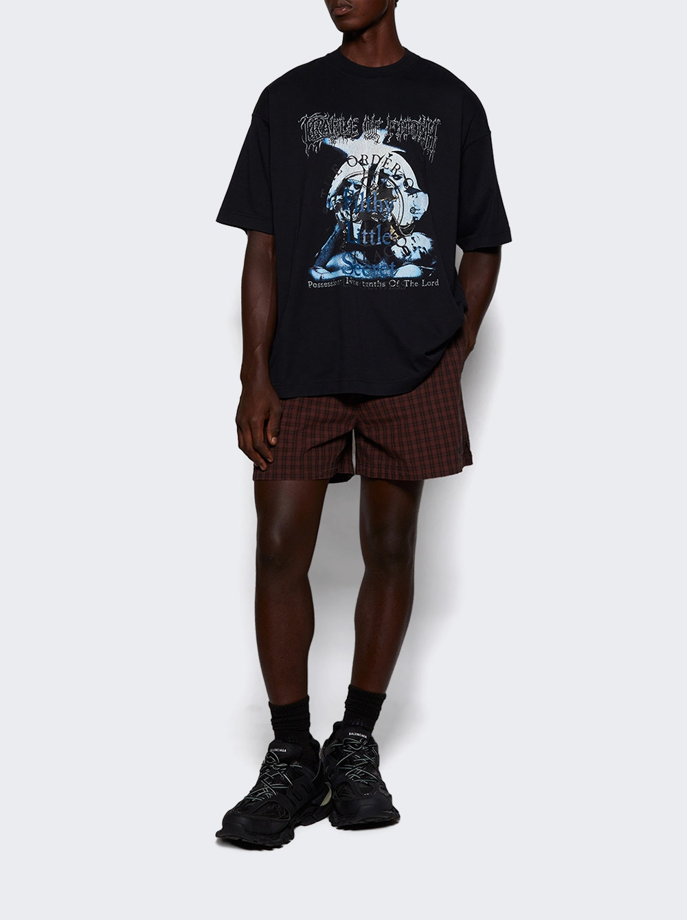 Cof Filthy Secret Oversized Tee Washed Black - 5