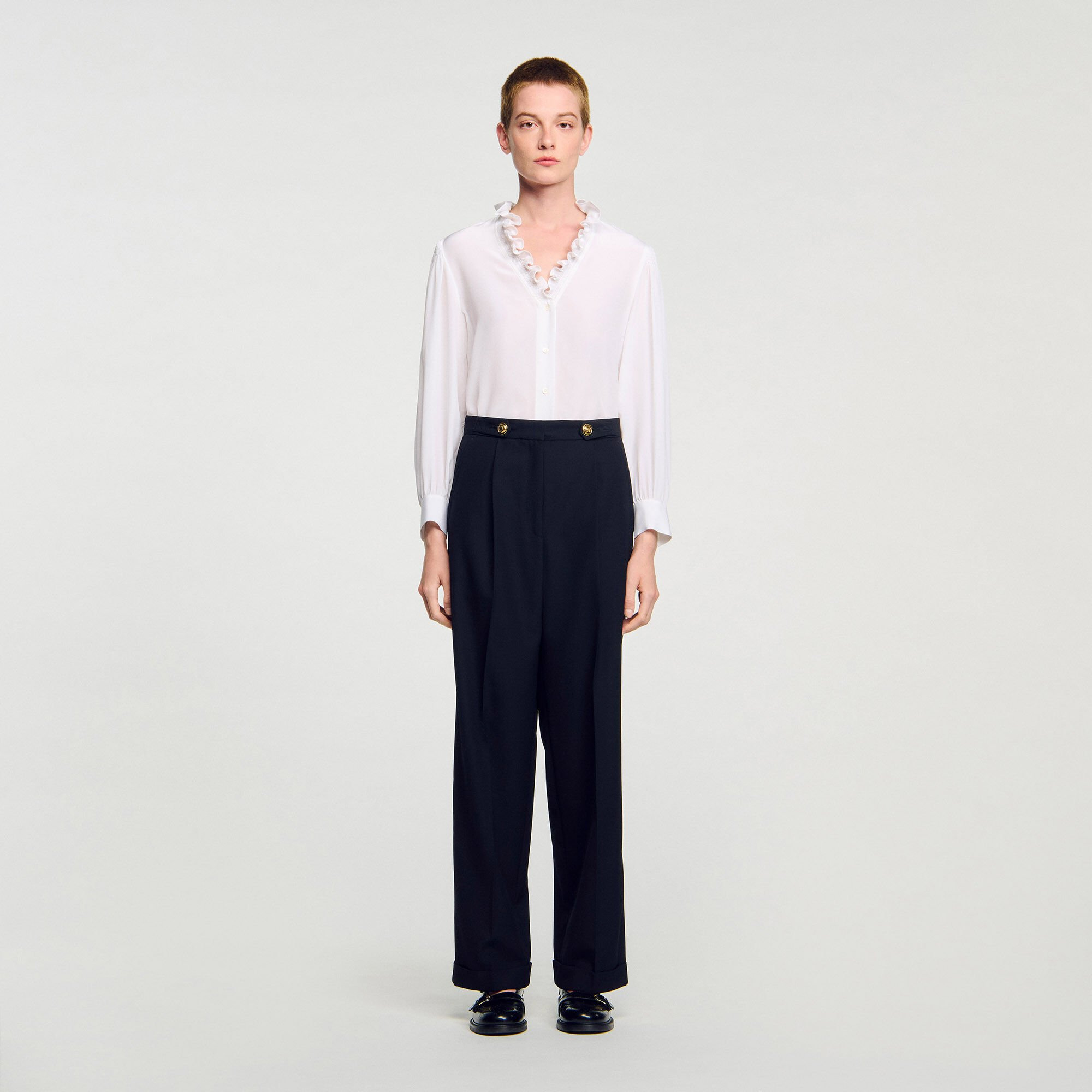 STRAIGHT-LEG TROUSERS - 2
