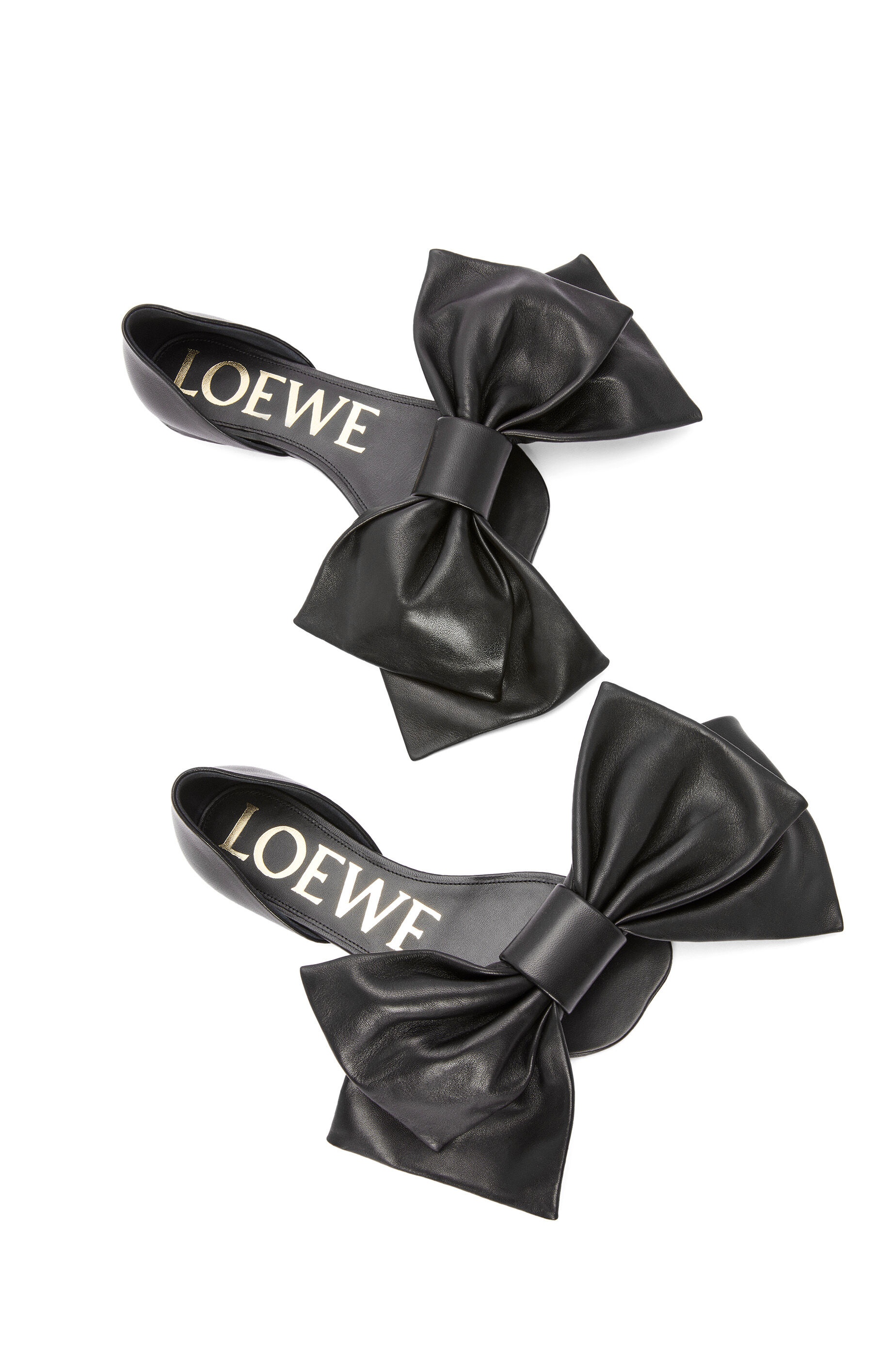 Toy D'Orsay flat in lambskin - 3