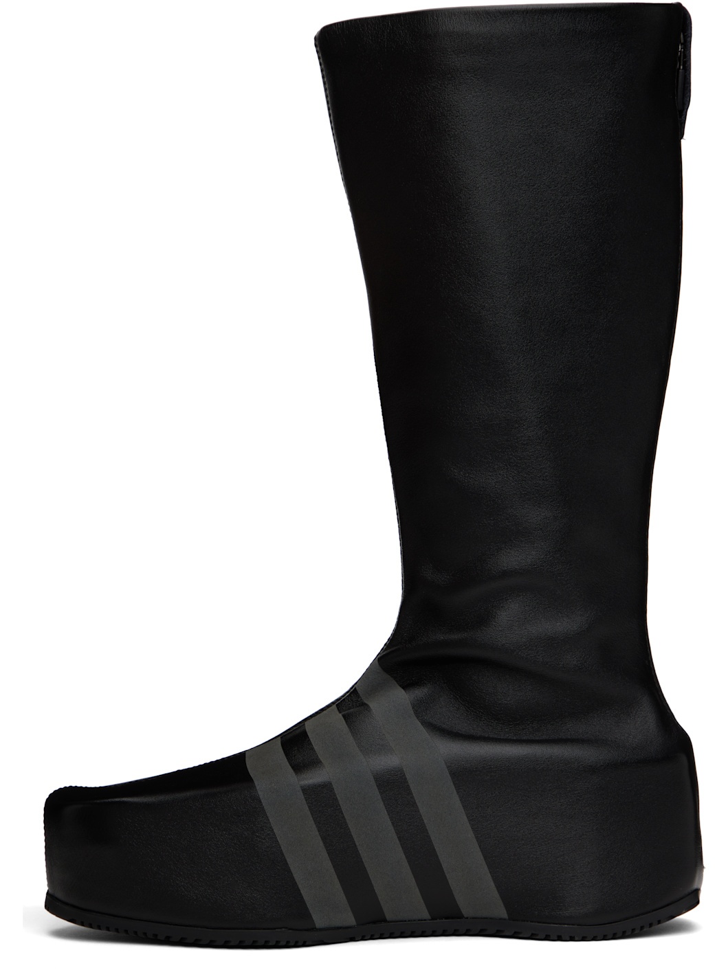 Black Kyasu Overboot Tall Boots - 3