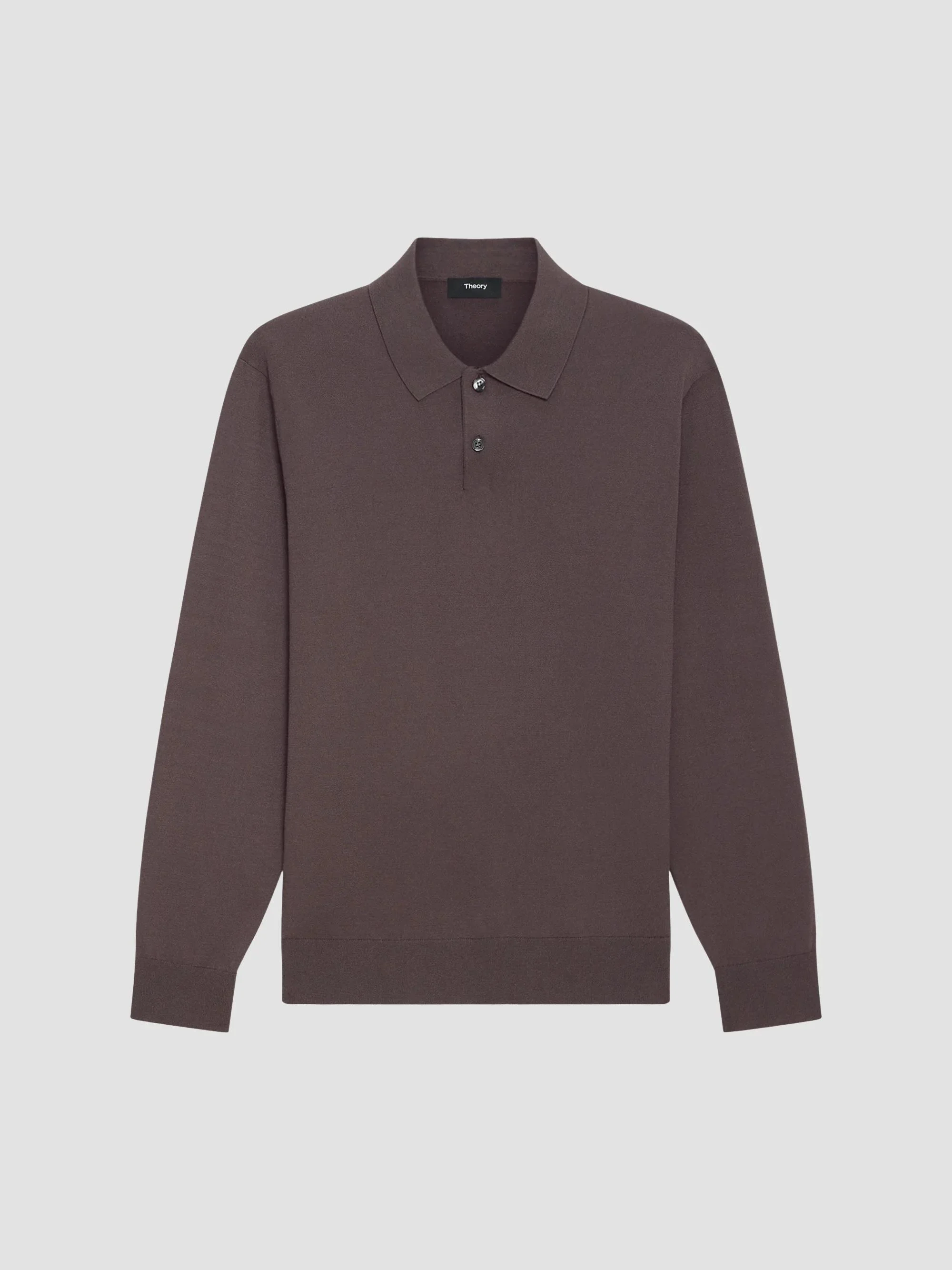 Men's Goris Lightweight Knit Polo Sweater - Classic Brown - 1