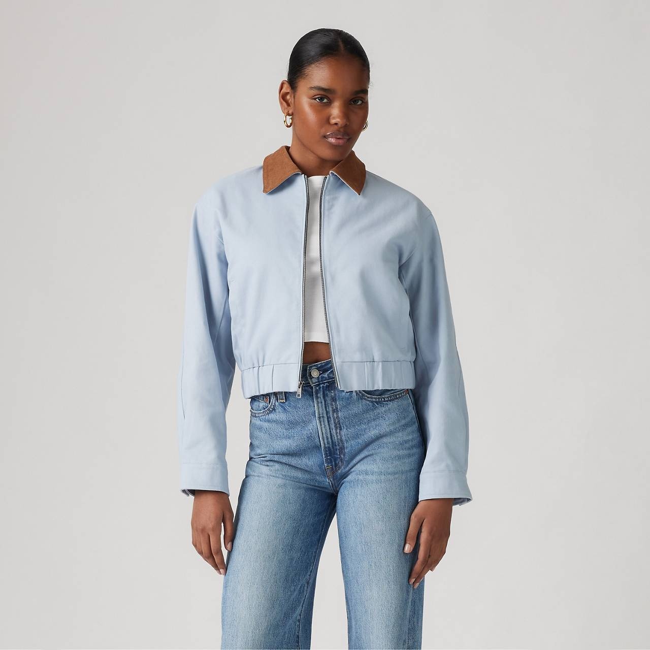 LAYDOWN COLLAR JACKET - 2