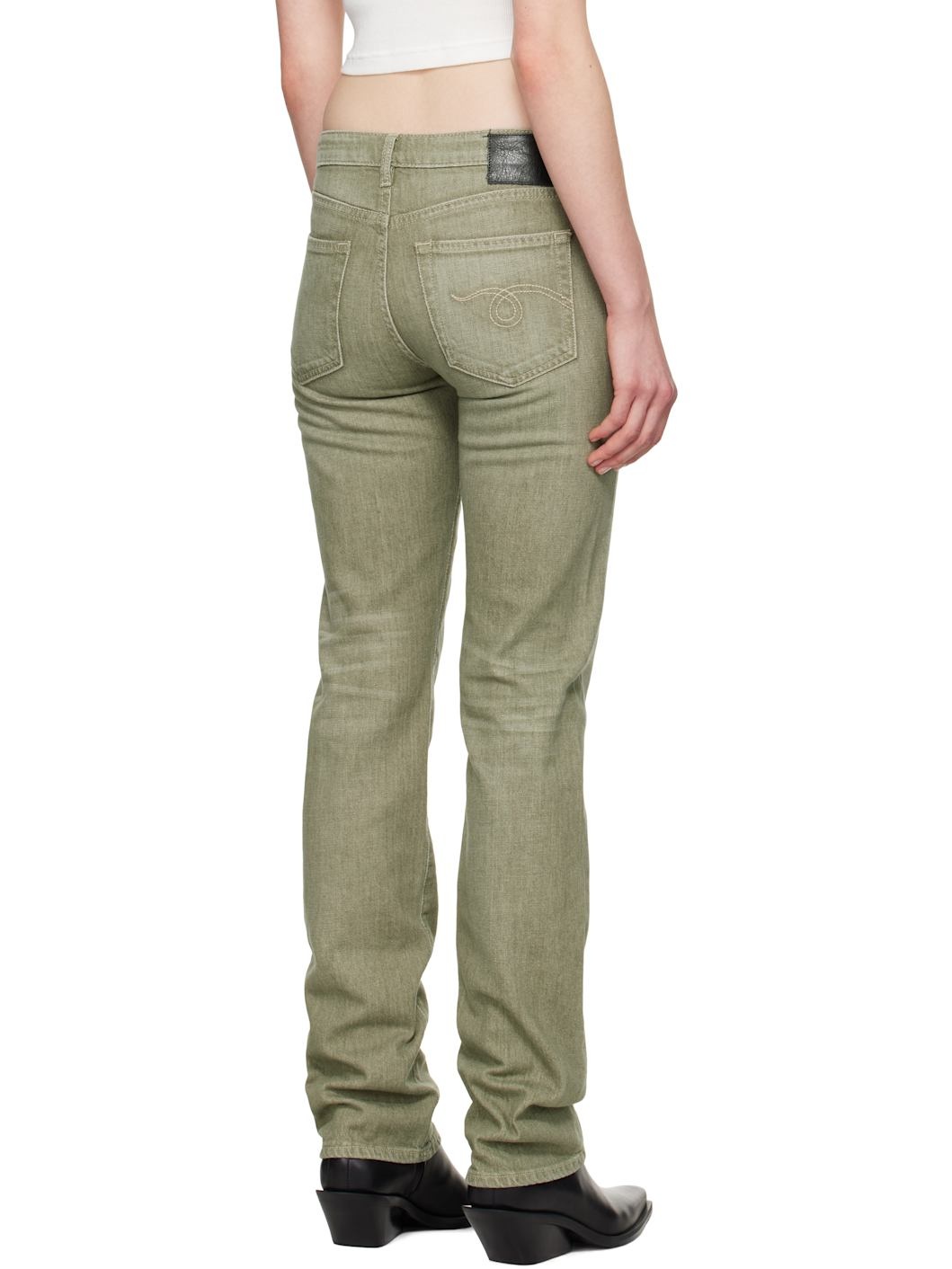 Green Tobi Boy Jeans - 3