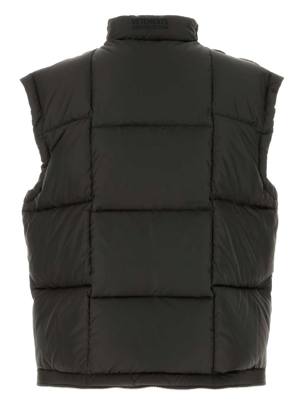 quilted down gilet - 2