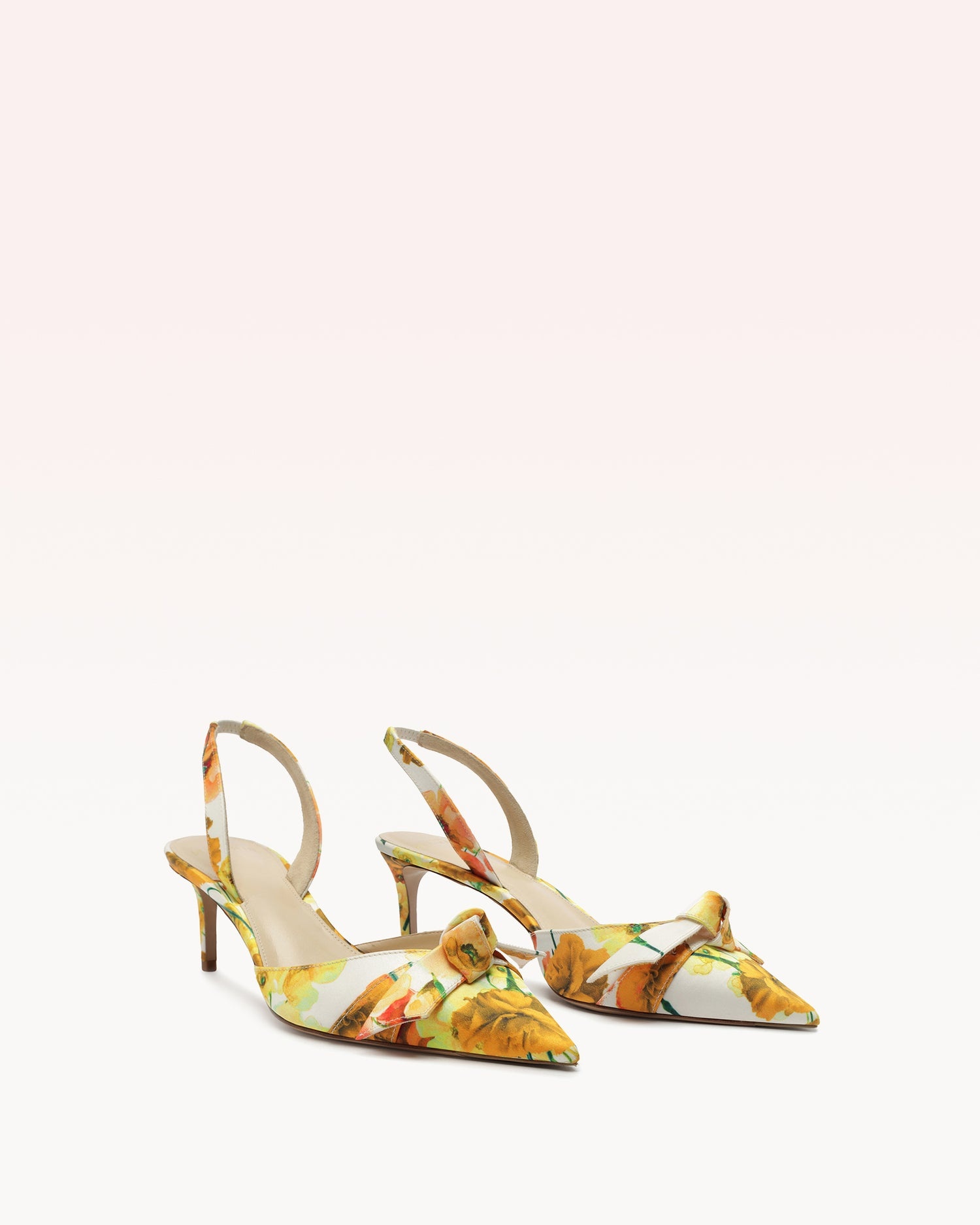 CLARITA SLINGBACK 60 FLORAL YELLOW - 2