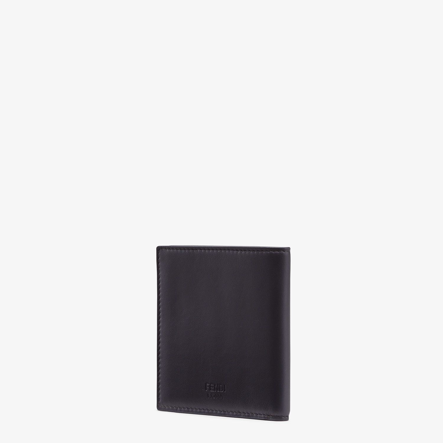 Black calfskin bi-fold wallet - 2