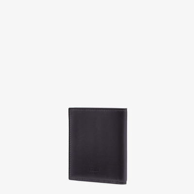 FENDI Black calfskin bi-fold wallet outlook