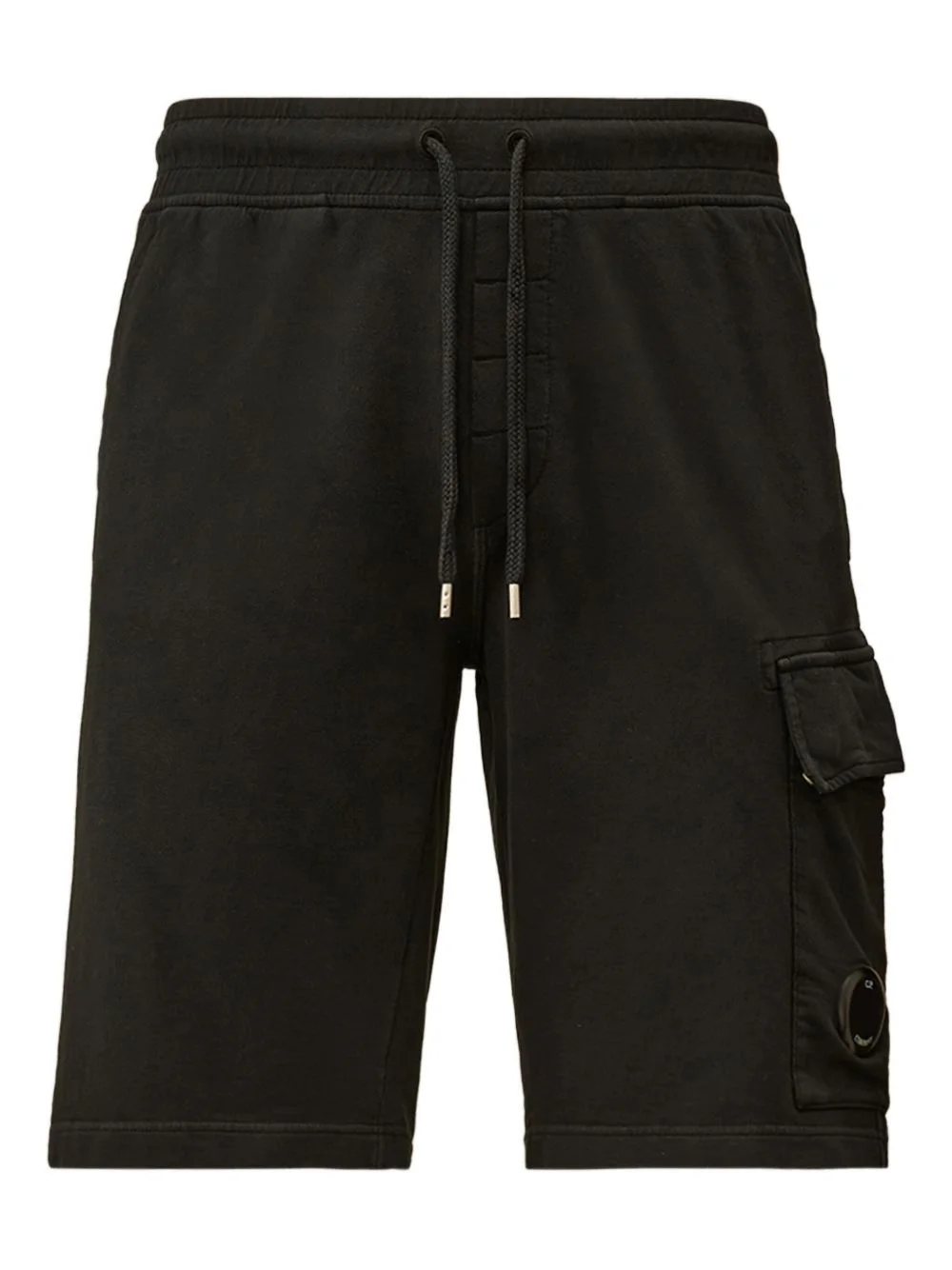drawstring cargo shorts - 1