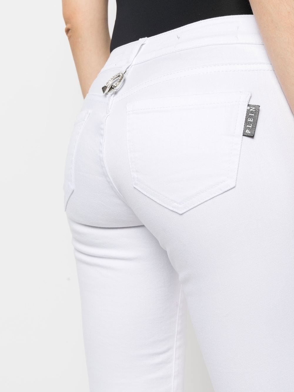 high-rise skinny-cut jeans - 5