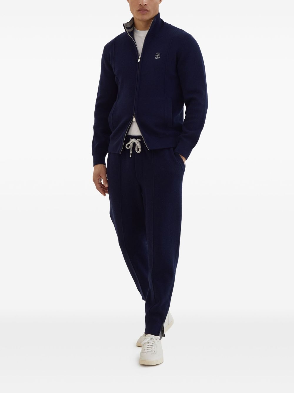 cashmere track pants - 2