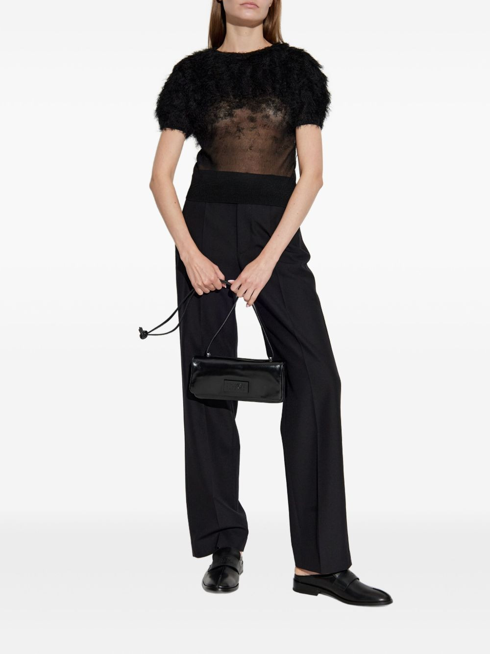 pressed-crease trousers - 2
