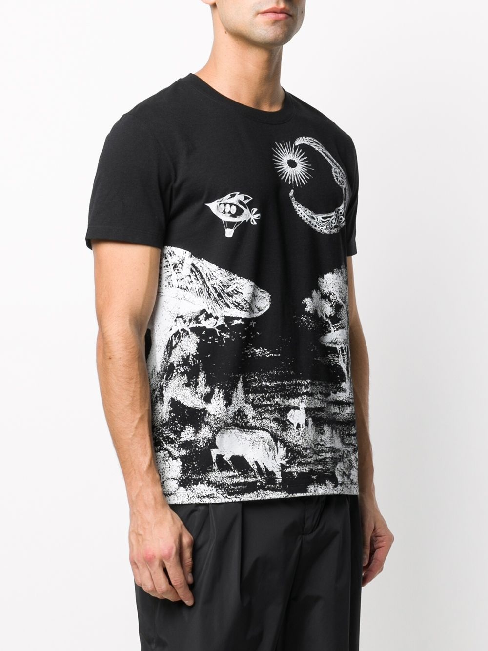 safari-print T-shirt - 3