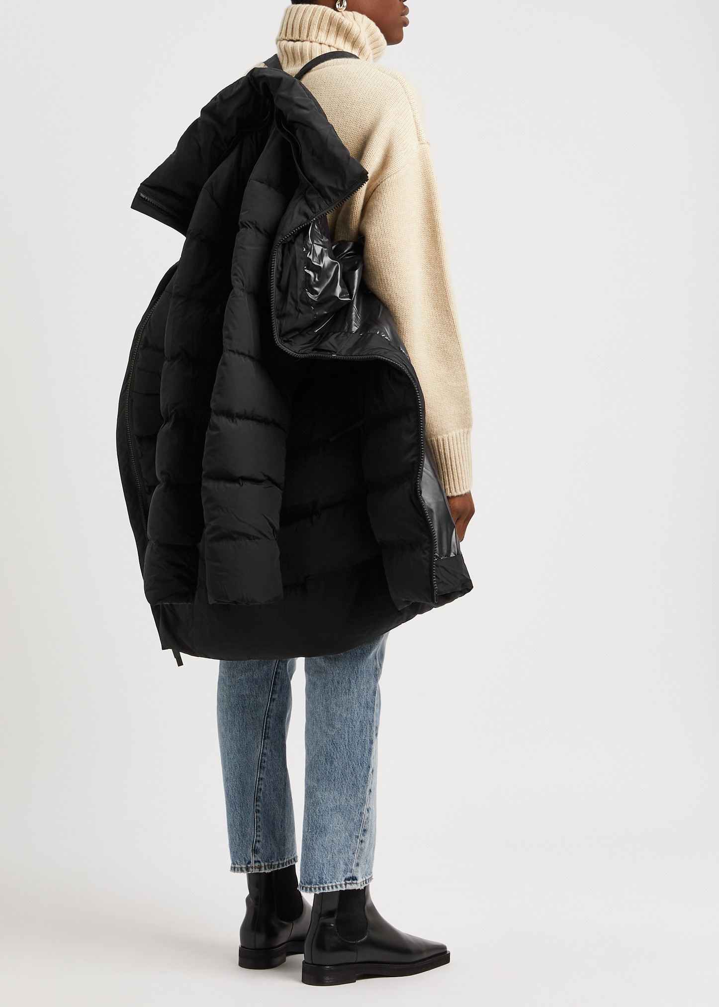 Aurora quilted shell parka - 6