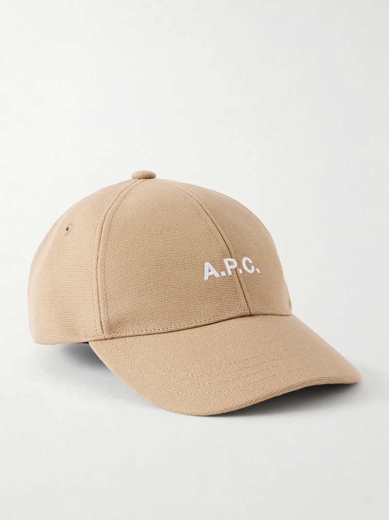 Charlie Logo-Embroidered Cotton-Canvas Baseball Cap 1